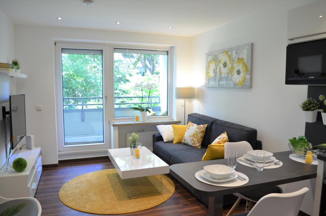 Gemuetliches Und Modernes Apartement In Gruenen Top-Lage Muenster Luaran gambar