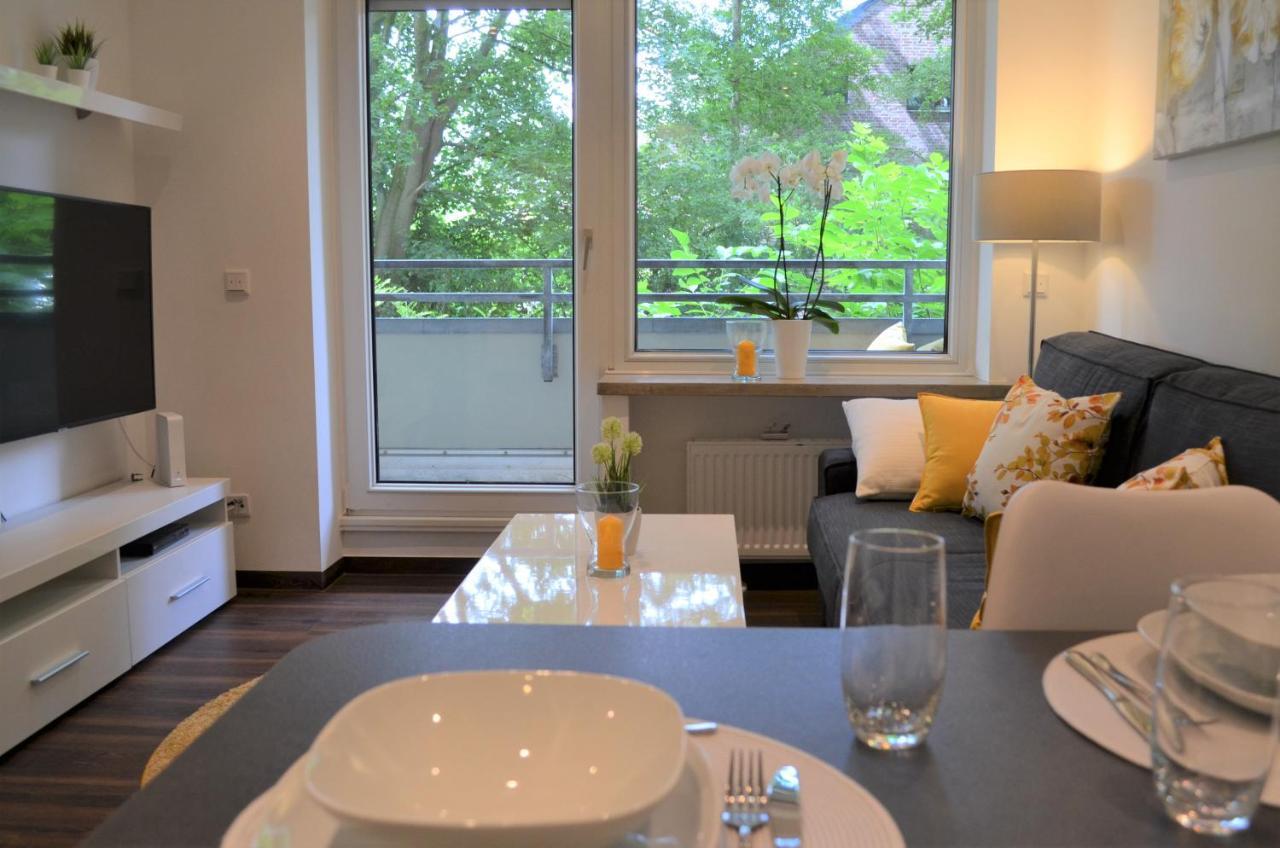 Gemuetliches Und Modernes Apartement In Gruenen Top-Lage Muenster Luaran gambar