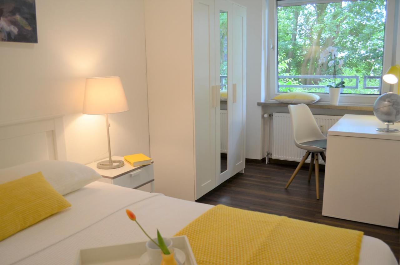 Gemuetliches Und Modernes Apartement In Gruenen Top-Lage Muenster Luaran gambar