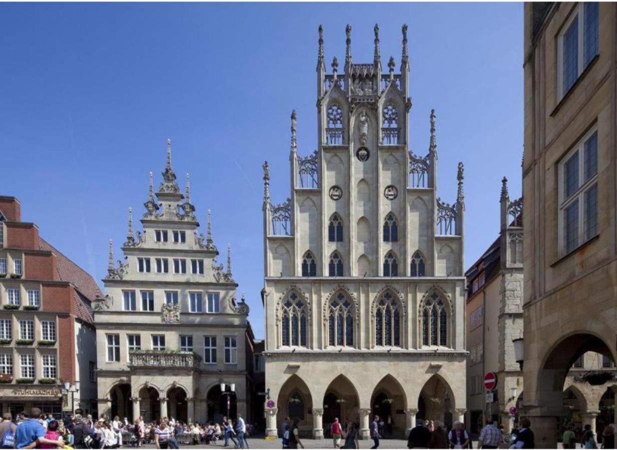 Gemuetliches Und Modernes Apartement In Gruenen Top-Lage Muenster Luaran gambar